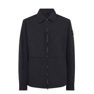 Belstaff Cover Overshirt Black - Parasol Store