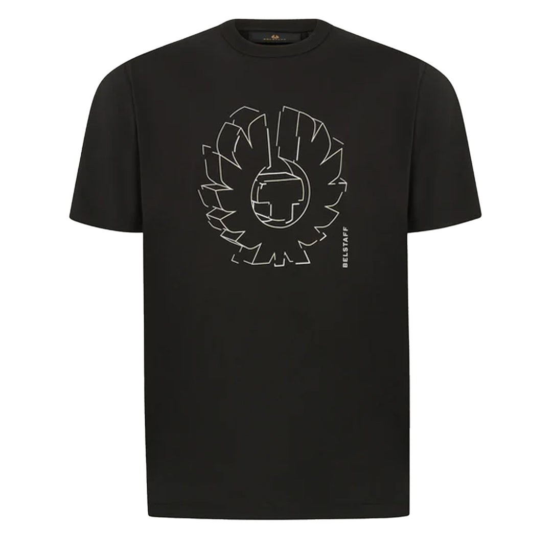 Belstaff Deconstructed Phoenix Graphic T-Shirt Black - Parasol Store