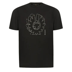Belstaff Deconstructed Phoenix Graphic T-Shirt Black - Parasol Store