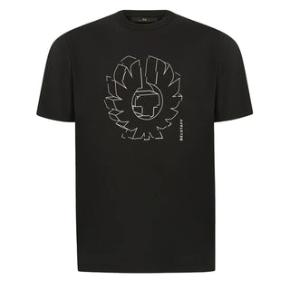 Belstaff Deconstructed Phoenix Graphic T-Shirt Black - Parasol Store