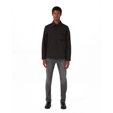 Belstaff Drome Overshirt Black - Parasol Store
