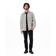 Belstaff Drome Overshirt Cement Grey - Parasol Store