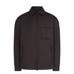 Belstaff Drome Overshirt Black - Parasol Store