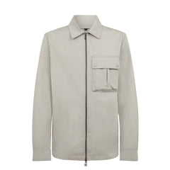 Belstaff Drome Overshirt Cement Grey - Parasol Store