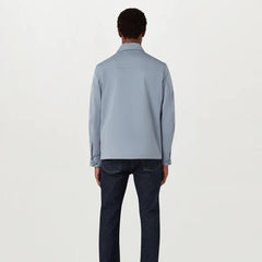 Belstaff Drome Overshirt Blue Flint - Parasol Store