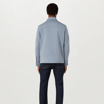 Belstaff Drome Overshirt Blue Flint - Parasol Store