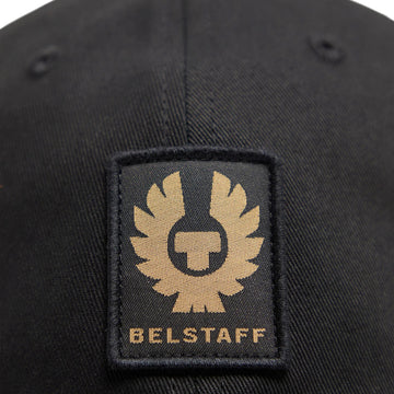 Belstaff Phoenix Logo Cap Black - Parasol Store