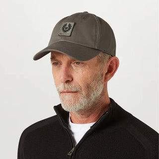 Belstaff Phoenix Logo Cap Surplus Green - Parasol Store