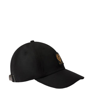 Belstaff Phoenix Patch Cap Black - Parasol Store