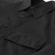 Belstaff Scale Shirt Black - Parasol Store