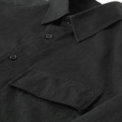 Belstaff Scale Shirt Black - Parasol Store