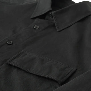 Belstaff Scale Shirt Black - Parasol Store