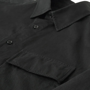 Belstaff Scale Shirt Black - Parasol Store