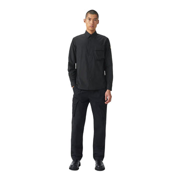 Belstaff Scale Shirt Black - Parasol Store