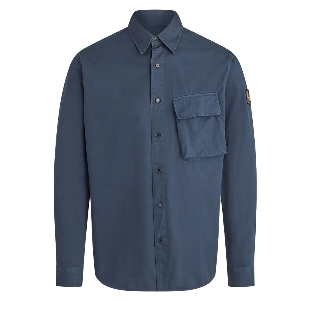 Belstaff Scale Shirt Dark Ink - Parasol Store