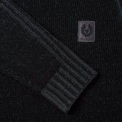 Belstaff Seasonal Watch Crewneck Jumper Black / Tornado Grey - Parasol Store