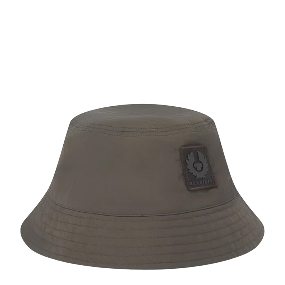 Belstaff Tech Shell Bucket Hat Army Olive - Parasol Store