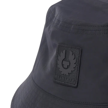 Belstaff Tech Shell Bucket Hat Black - Parasol Store