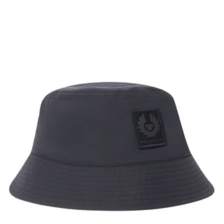 Belstaff Tech Shell Bucket Hat Black - Parasol Store