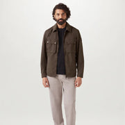 Belstaff Tourer Overshirt Army Olive - Parasol Store