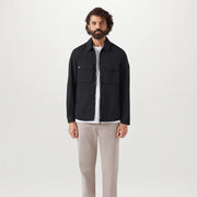 Belstaff Tourer Overshirt Black - Parasol Store