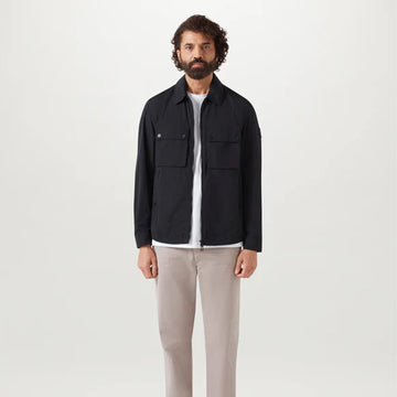 Belstaff Tourer Overshirt Black - Parasol Store