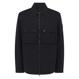 Belstaff Tourer Overshirt Black - Parasol Store