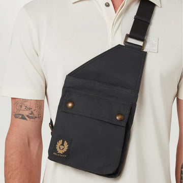 Belstaff Trialmaster Crossbody Bag Black - Parasol Store