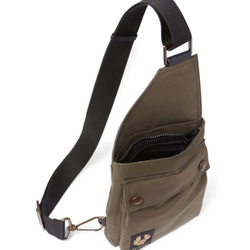 Belstaff Trialmaster Crossbody Bag Faded Olive - Parasol Store