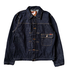 Big John M6010SLB 12oz Selvedge Denim Jacket Indigo