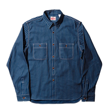 Big John MS003R 5oz Selvedge Chambray L/S Shirt Wabash
