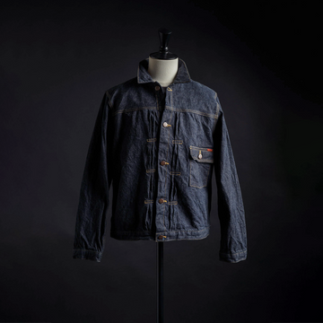 Big John M6010SLB 12oz Selvedge Denim Jacket Indigo