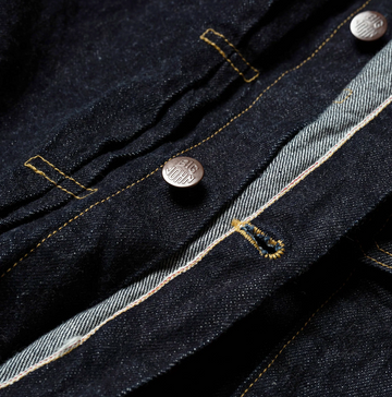 Big John M6010SLB 12oz Selvedge Denim Jacket Indigo