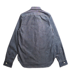 Big John MS003R 5oz Selvedge Chambray L/S Shirt Indigo