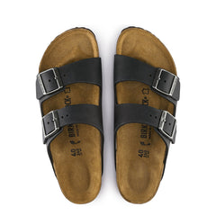 Birkenstock Arizona Regular Sandal Oiled Leather Black - Parasol Store
