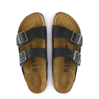 Birkenstock Arizona Regular Sandal Oiled Leather Black - Parasol Store