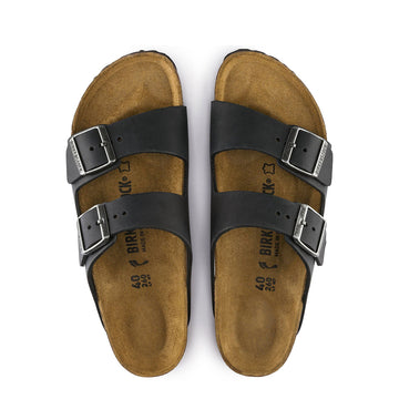 Birkenstock Arizona Regular Sandal Oiled Leather Black - Parasol Store