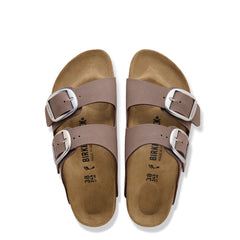 Birkenstock Womens Arizona Big Buckle Nubuck Sandal Mocca