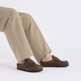 Birkenstock Womens Naples Wrapped Oiled Leather Shoe Habana