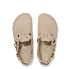 Birkenstock Womens Tokio II Nubuck Leather Narrow Fit Sandcastle - Parasol Store