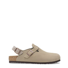 Birkenstock Womens Tokio Suede Leather Clog Narrow Fit Taupe