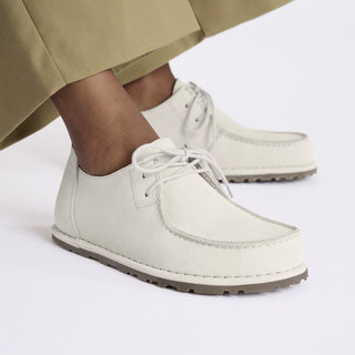 Birkenstock Womens Utti Lace Shoe Antique White - Parasol Store