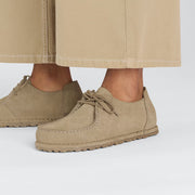 Birkenstock Womens Utti Lace Shoe Gray Taupe - Parasol Store