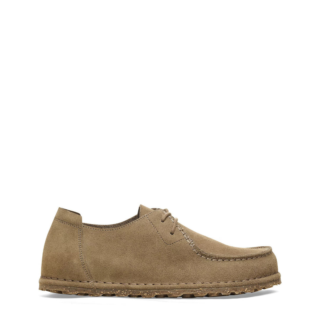 Birkenstock Womens Utti Lace Shoe Gray Taupe - Parasol Store