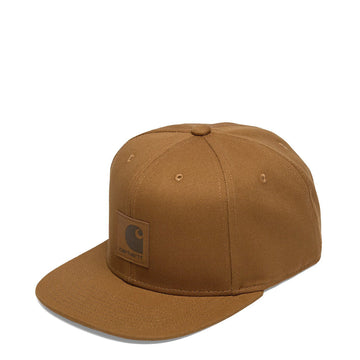 Carhartt WIP Logo Cap Hamilton Brown Carhartt WIP