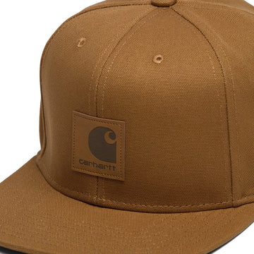 Carhartt WIP Logo Cap Hamilton Brown Carhartt WIP