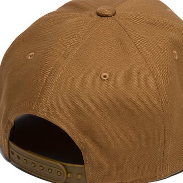 Carhartt WIP Logo Cap Hamilton Brown Carhartt WIP