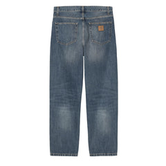Carhartt WIP Aaron Pant Blue Dark Used Wash