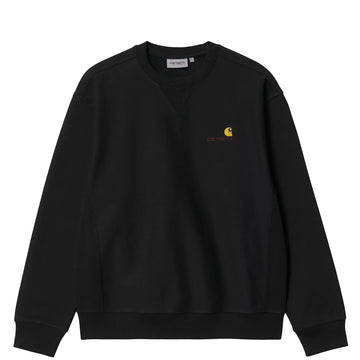 Carhartt WIP American Script Sweat Black