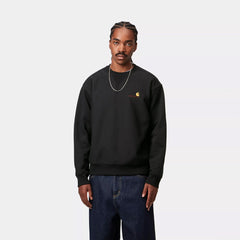 Carhartt WIP American Script Sweat Black